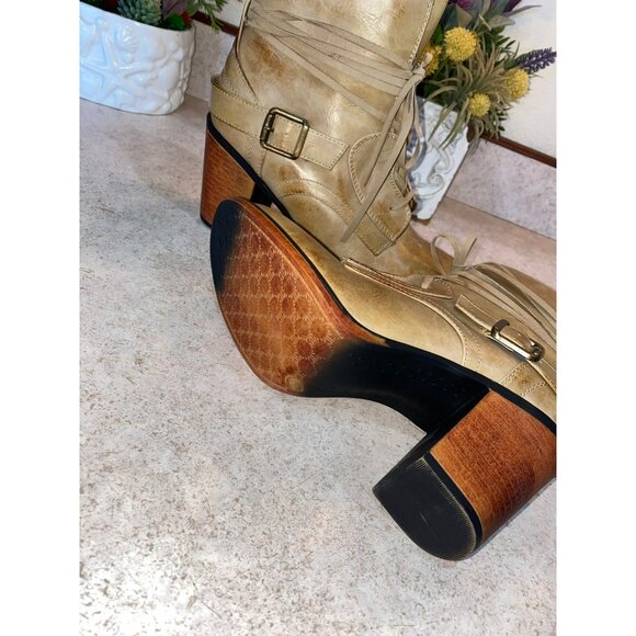 New Bianca Ankle Boot from VINTAGE 93 Tan Size 7.5 - Picture 11 of 11